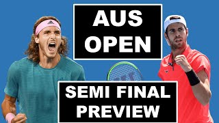 Tsitsipas vs Khachanov I Australian Open 2023 Semi Final I Preview