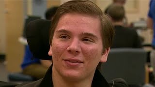 Paralyzed Dakota High School student sets new goals