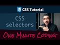 CSS Selectors - One Minute Coding