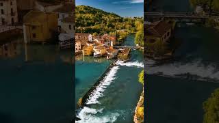 Borghetto sul Mincio is a watermill village on the border of Lombardy and Veneto in Italy.