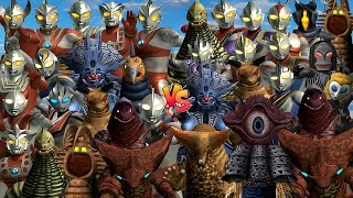 Ultraman Fighting Evolution3🔥Ultraman and monster combination battle#ufe3