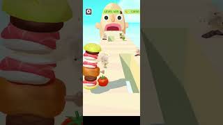 Sandwich 🥪 Runner Game Level #409 Satisfying Gameplay Walk-through Android ios Game #shorts #viral