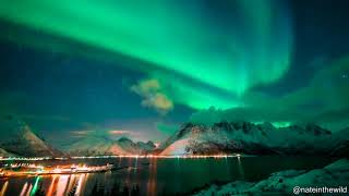 Aurora Borealis - Aurora Boreal - ਓਰੋਰਾ ਬੋਰਾਲਿਸ - 北极光 - औरोरा बोरियालि - Norðurljós