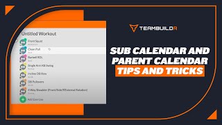 Sub Calendar and Parent Calendar Tips and Tricks