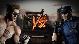 Johnny Cage Vs Stryker Mortal kombat 9