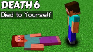I Got 8 Impossible Death Messages In Survival Minecraft!