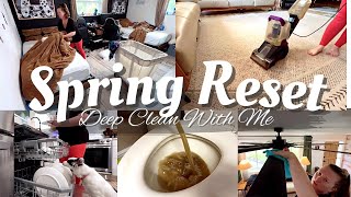 Spring Home Reset 🌸 Refreshing House Cleaning Motivation / Deep Clean with me 2025