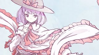 東方ワンドロ：永江衣玖を描いてみた