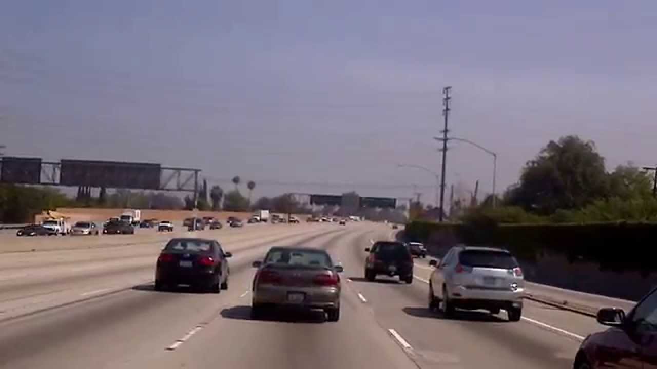 Chp Traffic Break 605n At 5fwy Interchange - YouTube