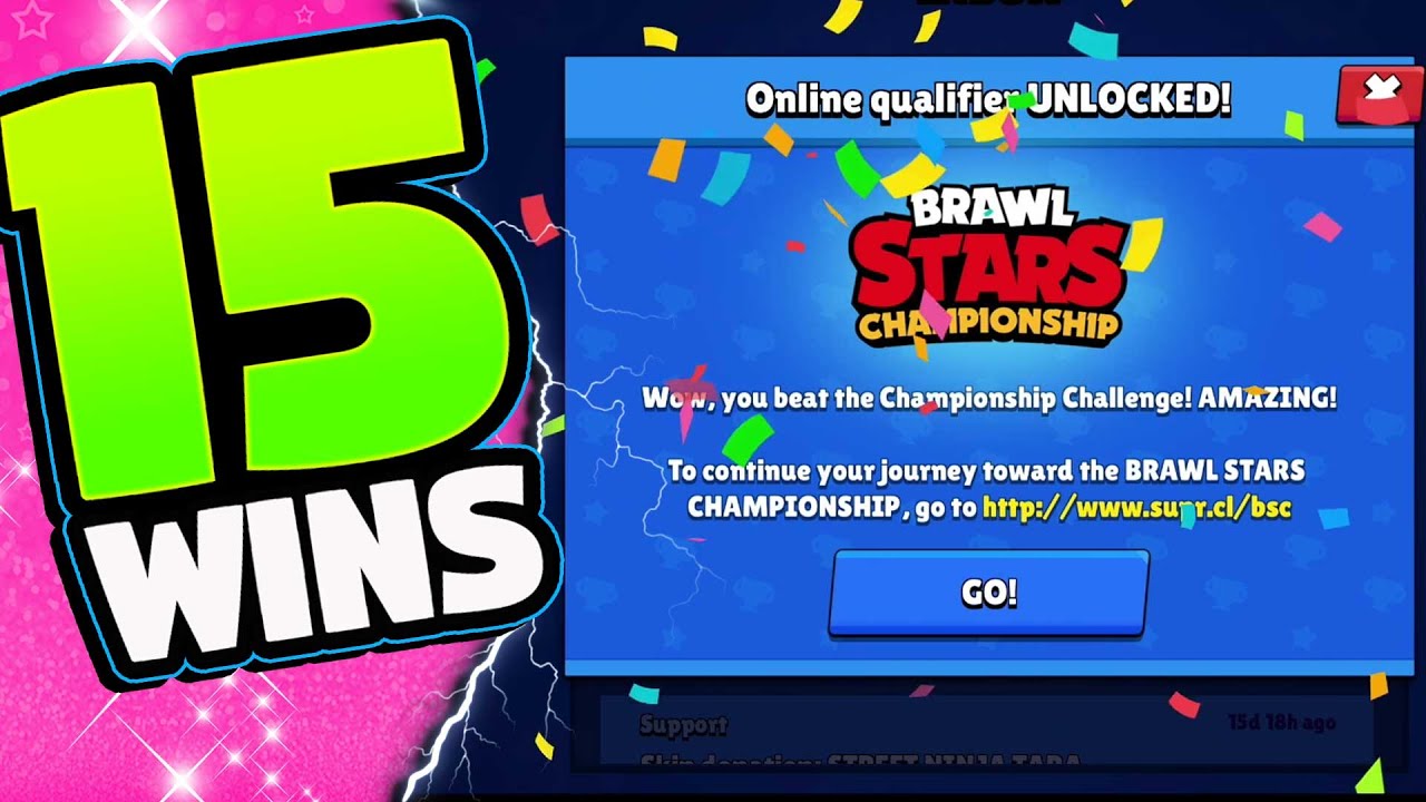 Brawl Stars 15 Win Challenge 2021