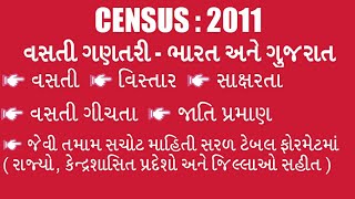 Census of India || census 2011 in Gujarati || Gpsc || kofw