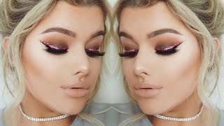 DOUBLE FESTIVE GLITTER LINER! | Rachel Leary