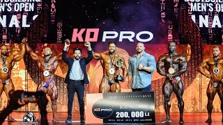 Olympia Egypt 2021 - ko pro top 5 and the result