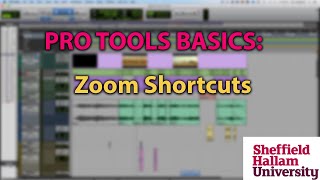 Pro Tools Basics 9: Zoom Shortcuts