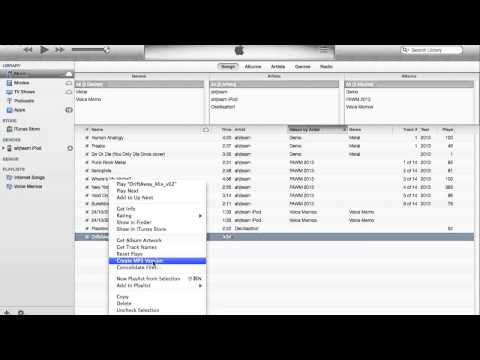 OSX 101 - How to convert wav to mp3 using iTunes OSX 101 - How to convert wav to mp3 using iTunes