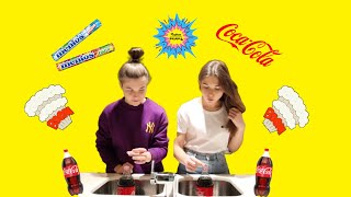 Twins Crazy Coca Cola \u0026 Mentos Challenge - Twice Twisted