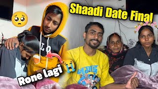 Shaadi ka Date Final Hote Hi Punam Rone Lag Gyi 🥺| Sister marriage vlogs