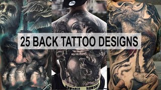Tattoo Ideas - 25 Back Tattoo Designs