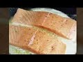 SALT AND PEPPER SALMON RECIPE #shorts PAN FRIED WITH BUTTER, ASMR