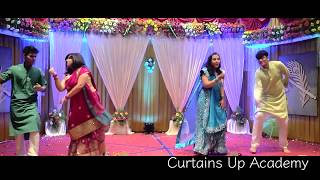 Main Toh Raste Se Ja Raha Tha - Wedding Sangeet | April - 2016 | Curtains Up Academy
