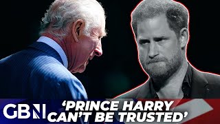 Prince Harry 'NOT ALLOWED' to be ALONE with King Charles as Duke SLAMMED by Angela Levin