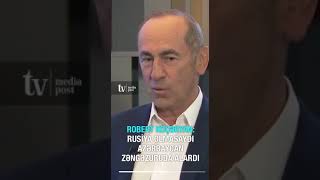 Robert Köçəryan: Rusiya olmasaydı, Azərbaycan Zəngəzuru da alardı