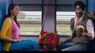 Jassi wants Nariyal Pani| Son of Sardar movie best scene |Train Scene|Ajay Devgon and Sonakshi Sinha
