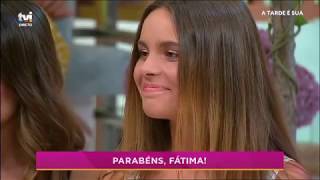 Fátima Lopes é surpreendida pela filha - A Tarde é Sua