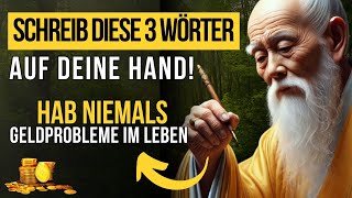 Schreiben Sie diese 3 ZAHLEN auf Ihre Hand UND SIE WERDEN NIE WIEDER GELD MANGELN |  Buddhismus