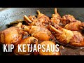 Kip in Ketjapsaus maken snel en makkelijk recept|Chicken in soy sauce is a quick and easy recipe|