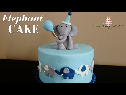 Elephant Cake Tutorial! Elephant Cake Tutorial!