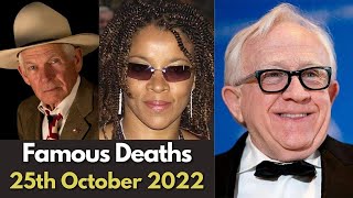 Celebrities Who Died Today 25th  October 2022 / Very Sad News / Today Actors Died / famous deaths