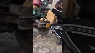 Installation process of water pump driven by external force