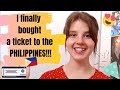 I finally bought a ticket to the Philippines!!! I Miss Philippines So Much!!!