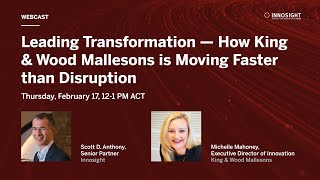 Webcast: Leading Transformation — How King & Wood Mallesons is Moving Faster than Disruption