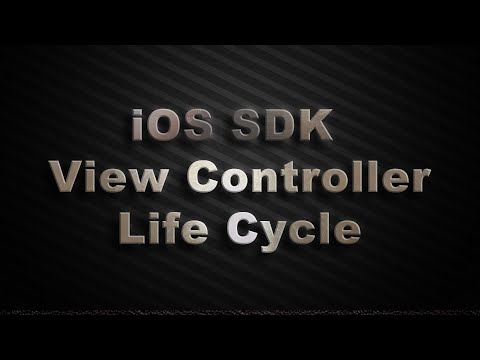 iOS SDK View Controller Life Cycle