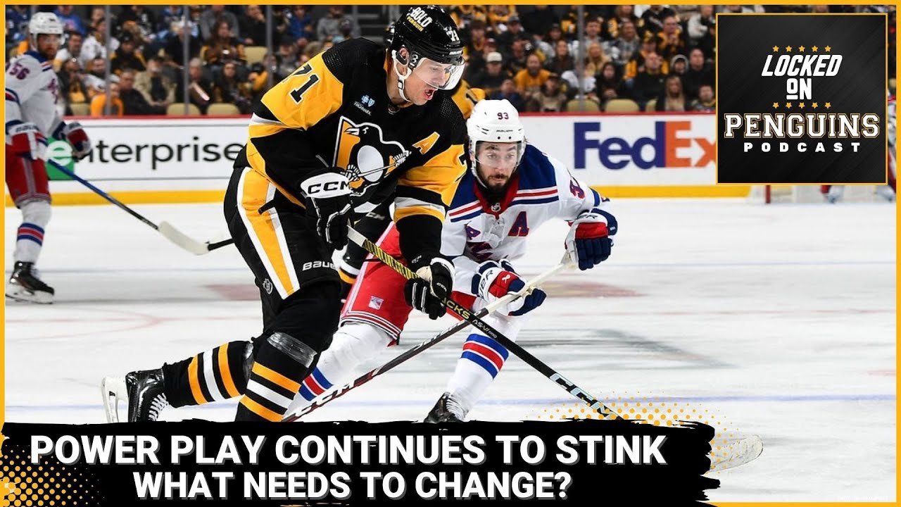 The Penguins Power Play Continues To Be A MAJOR Problem... - YouTube