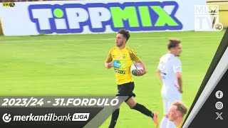 Soroksár SC - Credobus Mosonmagyaróvár | 3-4 (1-2) | Merkantil Bank Liga NB II. | 31. forduló