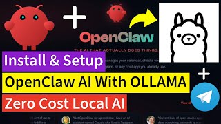 How To Install And Setup Openclaw With Ollama Zero Cost Local Ai ...