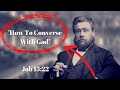 How to Converse with God sermon preached by Charles Spurgeon