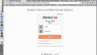 Aeries Parent Portal Walkthrough
