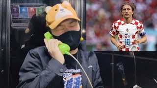 【ワールドカップ•クロアチア代表】モドリッチ選手に久しぶりに電話してみた！