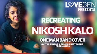 Recreating " Nikosh Kalo Ei Adhare " By Paper Rhyme | Ariyan | LoveGen