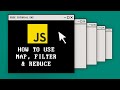 How to Use Map, Filter, & Reduce in JavaScript