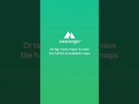 ViewRanger app tutorial: Switch between map types