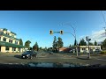 courtenay comox downtown drive 4k british columbia canada