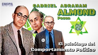 𝗚𝗮𝗯𝗿𝗶𝗲𝗹 𝗔𝗯𝗿𝗮𝗵𝗮𝗺 𝗔𝗹𝗺𝗼𝗻𝗱 𝗣𝗼𝘀𝗲𝗻 - El psicólogo del comportamiento político | Biografy #politicalscience