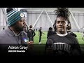 top prospect adron grey at the jaguars prep prospect camp