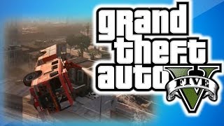 GTA 5 Online Multiplayer Funny Moments 6 - Banana Bus, Vanoss' Apartment, and Epic Jumps!
