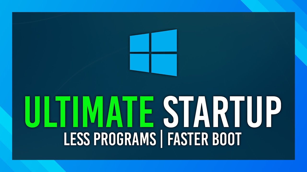 Ultimate Windows Startup Program Optimization Guide Autoruns